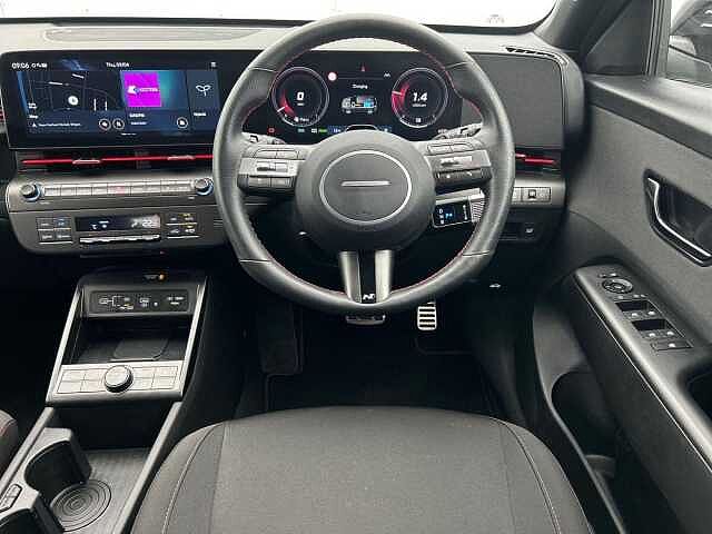 Hyundai KONA 1.6 h-GDi N Line SUV 5dr Petrol Hybrid DCT Euro 6 (s/s) (138 ps) Grey