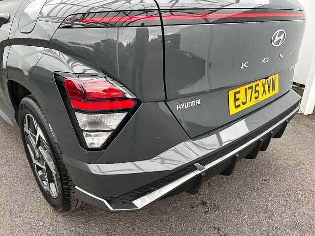 Hyundai KONA 1.6 h-GDi N Line SUV 5dr Petrol Hybrid DCT Euro 6 (s/s) (138 ps) Grey