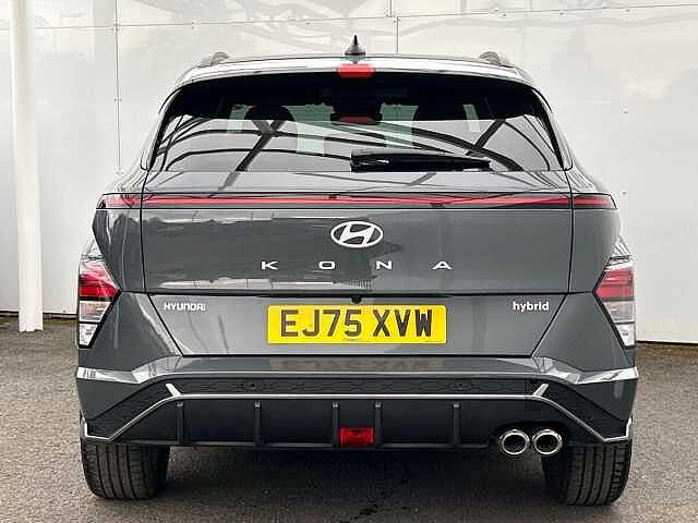 Hyundai KONA 1.6 h-GDi N Line SUV 5dr Petrol Hybrid DCT Euro 6 (s/s) (138 ps) Grey