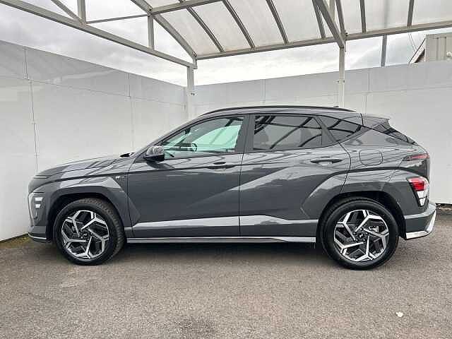 Hyundai KONA 1.6 h-GDi N Line SUV 5dr Petrol Hybrid DCT Euro 6 (s/s) (138 ps) Grey
