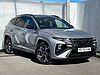 Hyundai TUCSON 1.6 T-GDi N Line SUV 5dr Petrol Hybrid Auto Euro 6 (s/s) (215 ps) Silver