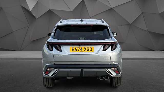 Hyundai TUCSON 1.6 T-GDi 13.8kWh N Line SUV 5dr Petrol Plug-in Hybrid Auto Shimmering Silver