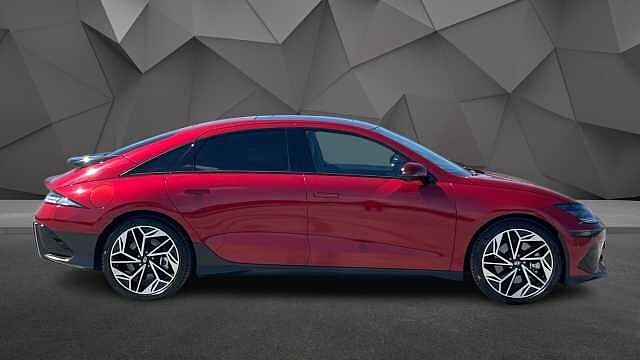 Hyundai IONIQ 6 168kW Ultimate 77kWh 4dr Auto Red