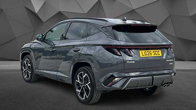 Hyundai TUCSON 1.6T 239 Hybrid N Line 5dr Auto Grey