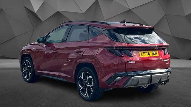 Hyundai TUCSON 1.6T Hybrid N Line S 5dr Auto Red