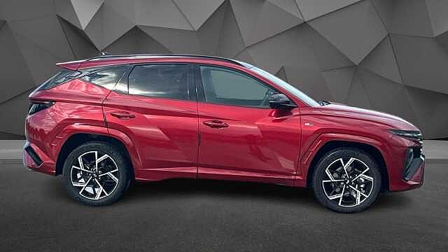 Hyundai TUCSON 1.6T Hybrid N Line S 5dr Auto Red