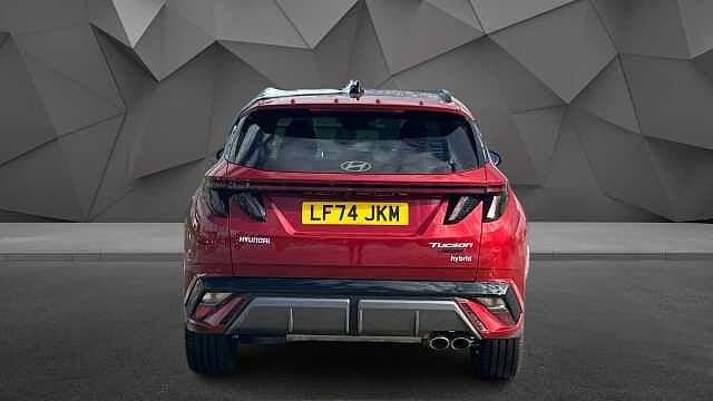Hyundai TUCSON 1.6T Hybrid N Line S 5dr Auto Red