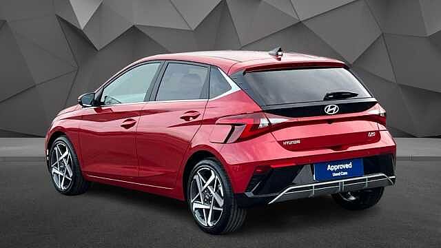 Hyundai I20 1.0T GDi 90 Tech Line 5dr DCT Red