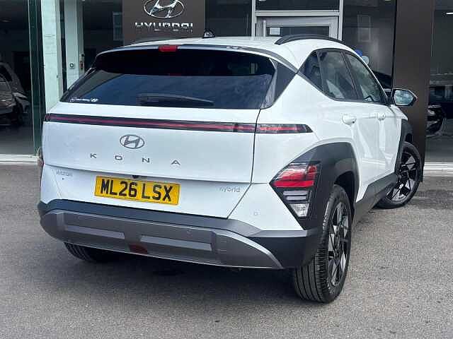 Hyundai KONA 1.6 h-GDi Ultimate DCT Euro 6 (s/s) 5dr White
