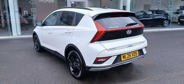 Hyundai BAYON 1.0 T-GDi Black Line DCT Euro 6 (s/s) 5dr White