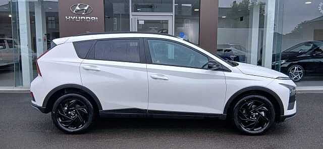 Hyundai BAYON 1.0 T-GDi Black Line DCT Euro 6 (s/s) 5dr White