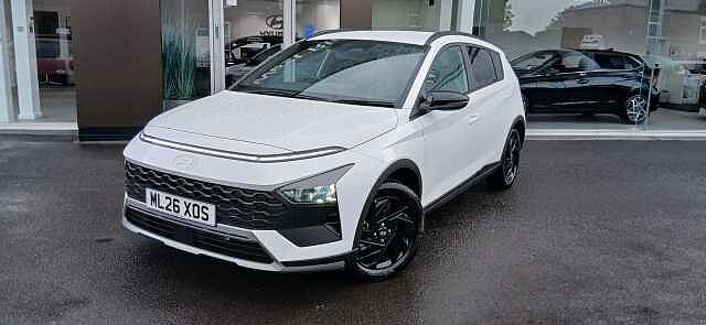 Hyundai BAYON 1.0 T-GDi Black Line DCT Euro 6 (s/s) 5dr White