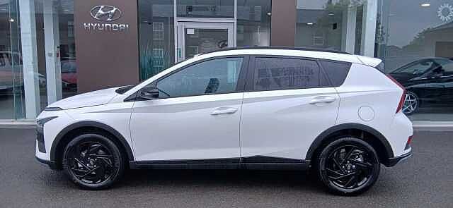 Hyundai BAYON 1.0 T-GDi Black Line DCT Euro 6 (s/s) 5dr White