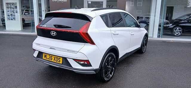 Hyundai BAYON 1.0 T-GDi Black Line DCT Euro 6 (s/s) 5dr White