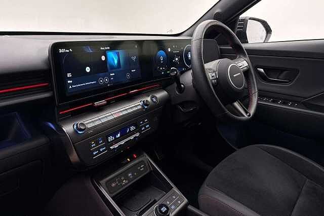 Hyundai KONA 1.6 h-GDi N Line S DCT Euro 6 (s/s) 5dr Black