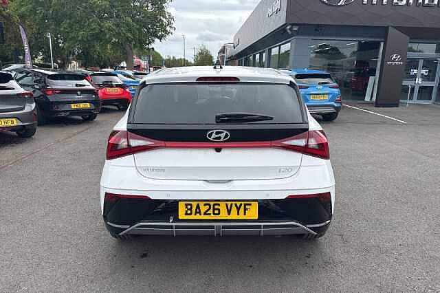 Hyundai I20 1.0T GDi 90 Black Line 5dr DCT White