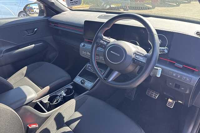 Hyundai KONA 1.6 Hybrid 129 N Line 5dr DCT Black