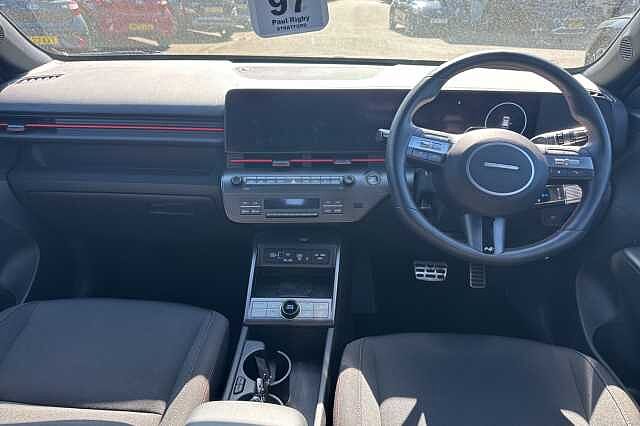 Hyundai KONA 1.6 Hybrid 129 N Line 5dr DCT Black