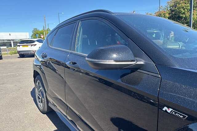 Hyundai KONA 1.6 Hybrid 129 N Line 5dr DCT Black