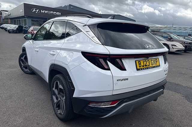 Hyundai TUCSON 1.6 TGDi Hybrid 230 Ultimate 5dr 2WD Auto White
