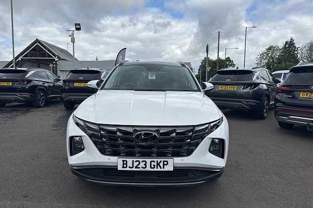 Hyundai TUCSON 1.6 TGDi Hybrid 230 Ultimate 5dr 2WD Auto White