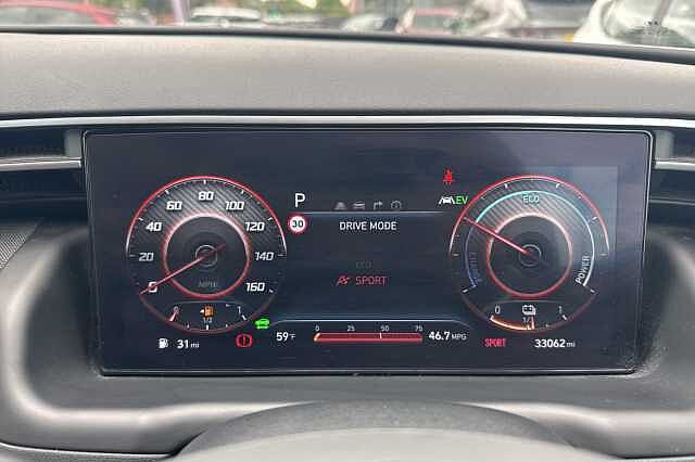 Hyundai TUCSON 1.6 TGDi Hybrid 230 Ultimate 5dr 2WD Auto White