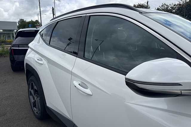 Hyundai TUCSON 1.6 TGDi Hybrid 230 Ultimate 5dr 2WD Auto White