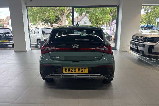 Hyundai I20 1.0T GDi 90 Tech Line 5dr DCT Green