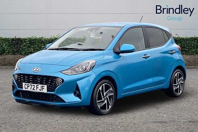 Hyundai I10 1.2 Premium Hatchback 5dr Petrol Auto Euro 6 (s/s) (84 ps) Aqua Turquoise