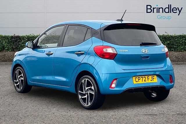 Hyundai I10 1.2 Premium Hatchback 5dr Petrol Auto Euro 6 (s/s) (84 ps) Aqua Turquoise