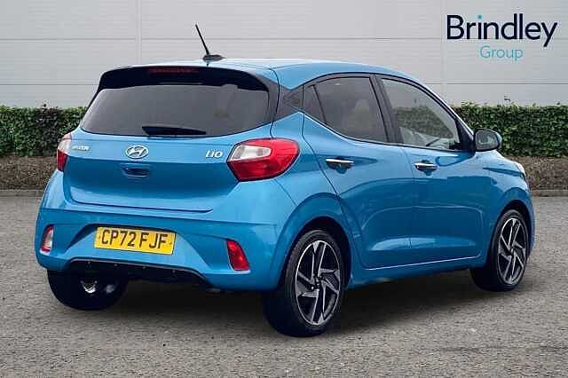 Hyundai I10 1.2 Premium Hatchback 5dr Petrol Auto Euro 6 (s/s) (84 ps) Aqua Turquoise
