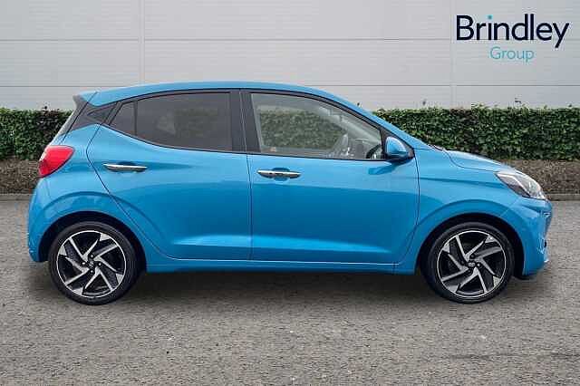 Hyundai I10 1.2 Premium Hatchback 5dr Petrol Auto Euro 6 (s/s) (84 ps) Aqua Turquoise