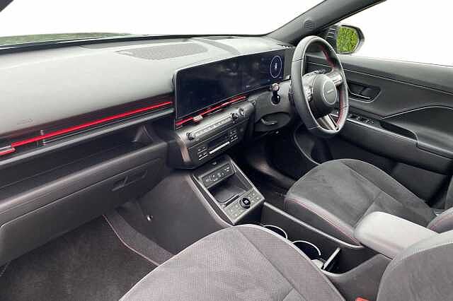 Hyundai KONA 65.4kWh N Line S SUV 5dr Electric Auto (218 ps) Ecotronic Grey