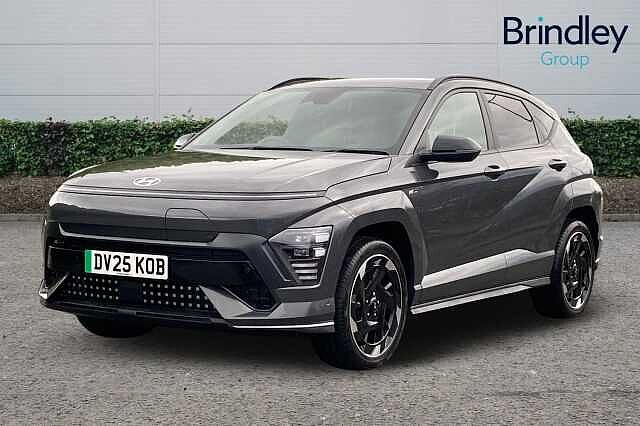 Hyundai KONA 65.4kWh N Line S SUV 5dr Electric Auto (218 ps) Ecotronic Grey