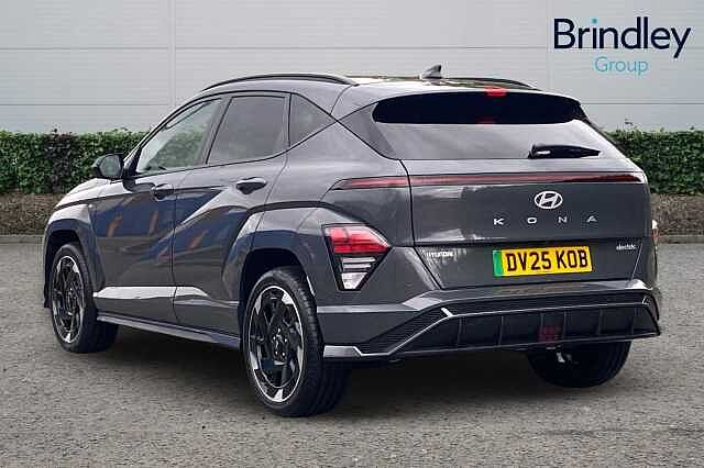Hyundai KONA 65.4kWh N Line S SUV 5dr Electric Auto (218 ps) Ecotronic Grey