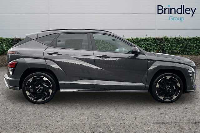 Hyundai KONA 65.4kWh N Line S SUV 5dr Electric Auto (218 ps) Ecotronic Grey