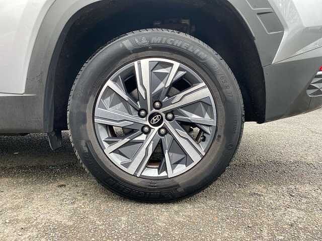 Hyundai TUCSON 1.6 h T-GDi SE Connect SUV 5dr Petrol Hybrid Auto Euro 6 (s/s) (230 ps) Shimmering Silver