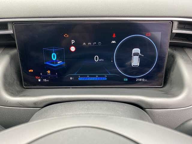 Hyundai TUCSON 1.6 h T-GDi SE Connect SUV 5dr Petrol Hybrid Auto Euro 6 (s/s) (230 ps) Shimmering Silver