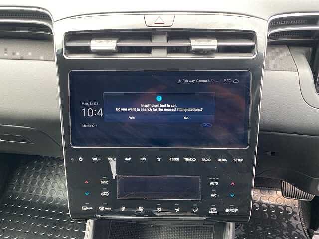 Hyundai TUCSON 1.6 h T-GDi SE Connect SUV 5dr Petrol Hybrid Auto Euro 6 (s/s) (230 ps) Shimmering Silver
