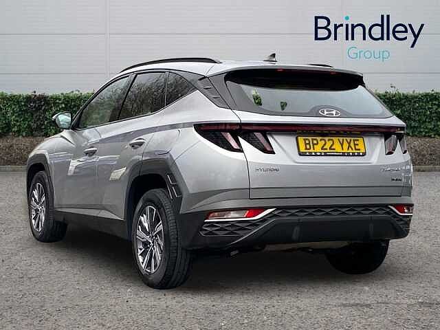 Hyundai TUCSON 1.6 h T-GDi SE Connect SUV 5dr Petrol Hybrid Auto Euro 6 (s/s) (230 ps) Shimmering Silver
