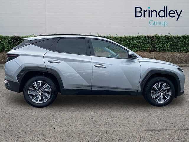 Hyundai TUCSON 1.6 h T-GDi SE Connect SUV 5dr Petrol Hybrid Auto Euro 6 (s/s) (230 ps) Shimmering Silver