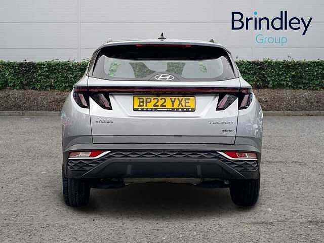 Hyundai TUCSON 1.6 h T-GDi SE Connect SUV 5dr Petrol Hybrid Auto Euro 6 (s/s) (230 ps) Shimmering Silver