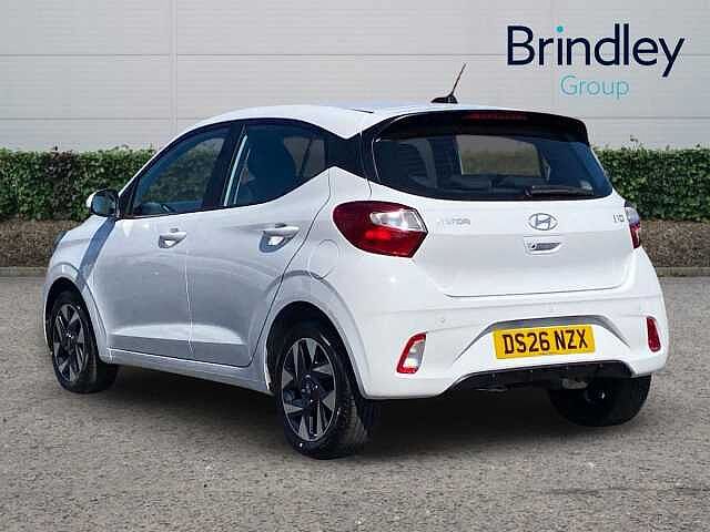 Hyundai I10 5dr Hat 1.0 Mpi 63ps Advance Nav Atlas White