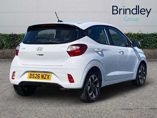 Hyundai I10 5dr Hat 1.0 Mpi 63ps Advance Nav Atlas White