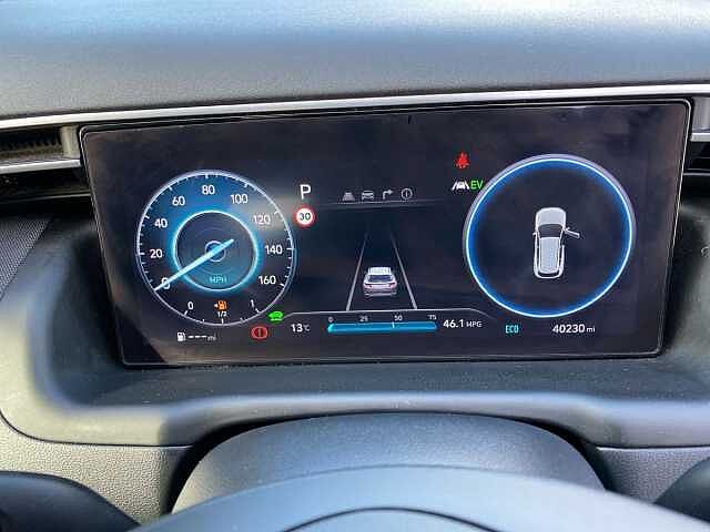 Hyundai TUCSON 1.6 h T-GDi SE Connect SUV 5dr Petrol Hybrid Auto Euro 6 (s/s) (230 ps) Black