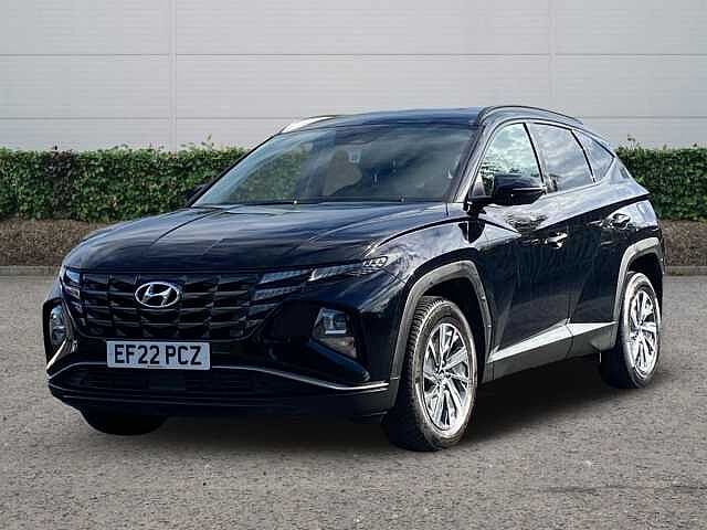 Hyundai TUCSON 1.6 h T-GDi SE Connect SUV 5dr Petrol Hybrid Auto Euro 6 (s/s) (230 ps) Black