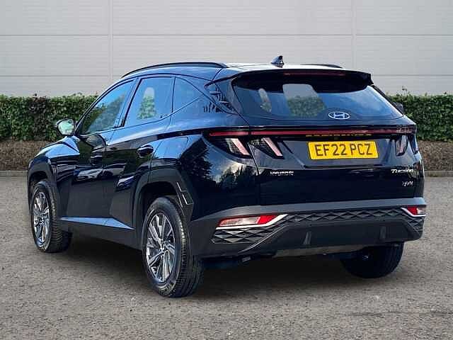 Hyundai TUCSON 1.6 h T-GDi SE Connect SUV 5dr Petrol Hybrid Auto Euro 6 (s/s) (230 ps) Black