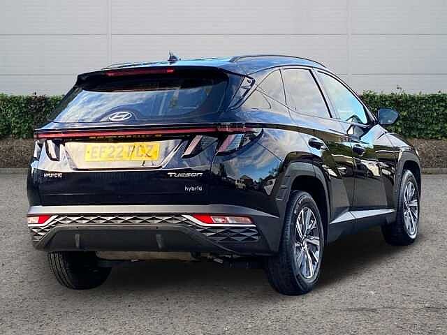 Hyundai TUCSON 1.6 h T-GDi SE Connect SUV 5dr Petrol Hybrid Auto Euro 6 (s/s) (230 ps) Black