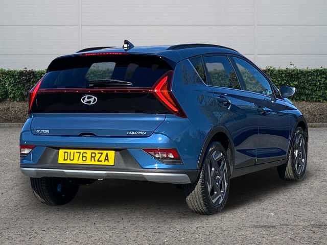 Hyundai BAYON 1.0 T-GDi Tech Line SUV 5dr Petrol DCT Euro 6 (s/s) (90 ps) Blue