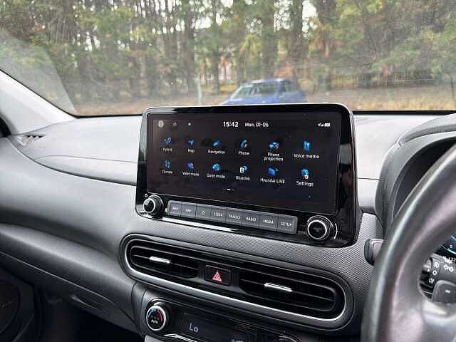 Hyundai KONA 1.6 GDi Hybrid Ultimate 5dr DCT Black
